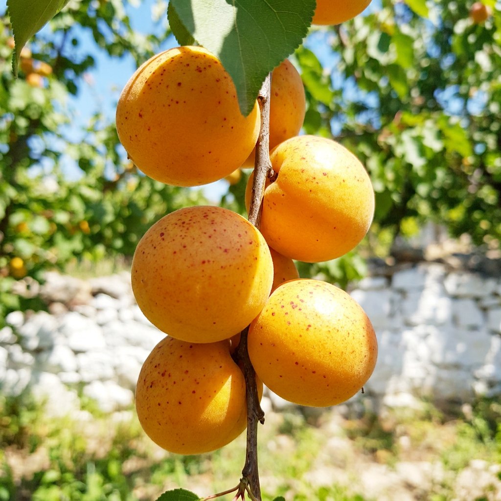 Şekerpare kayısı — dalında