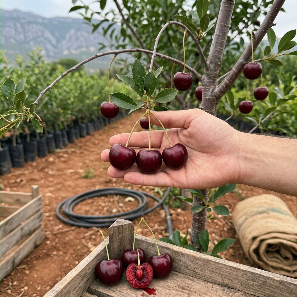 Kütahya Vişnesi — dalında