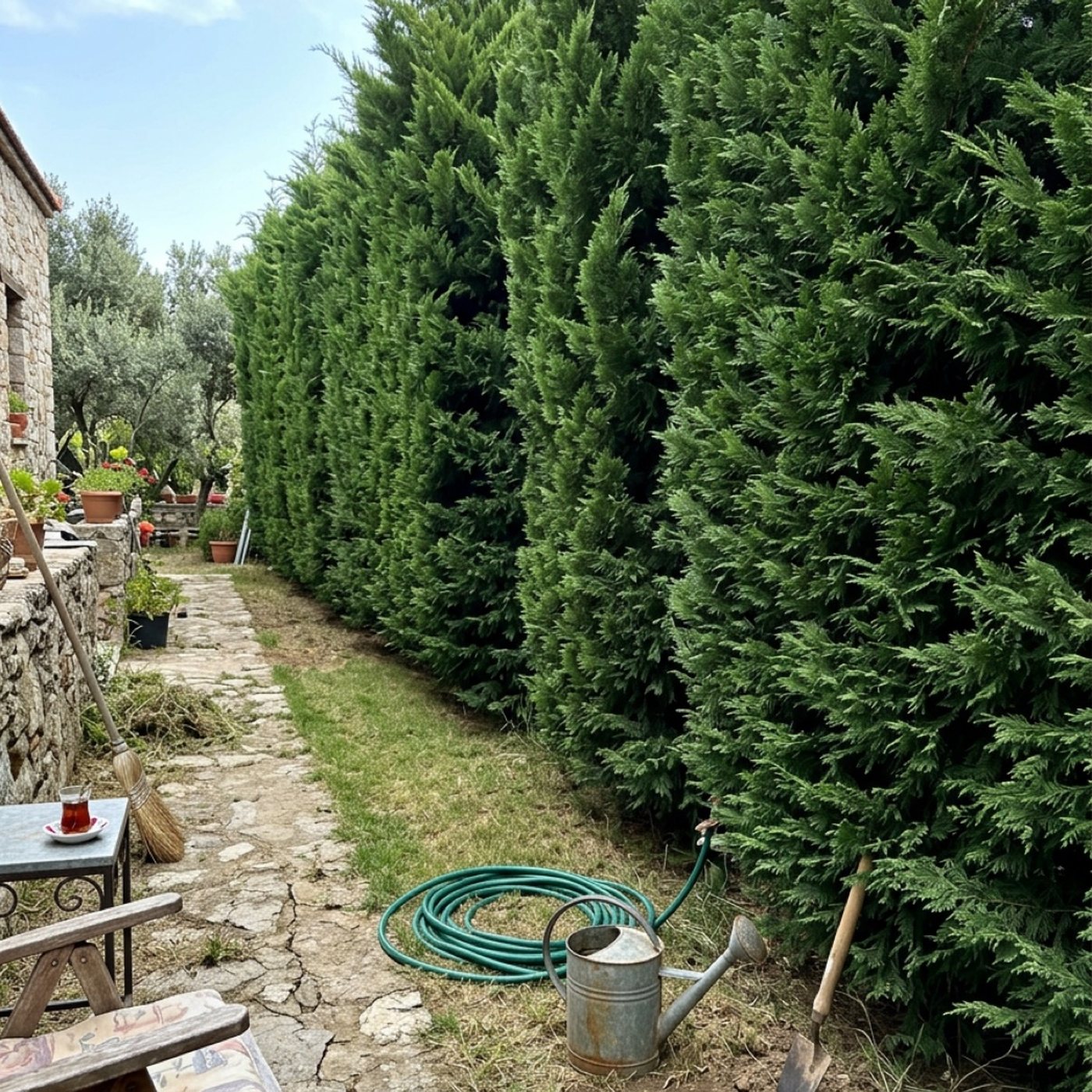 Yeşil Leylandi (Çit Servisi) görseli